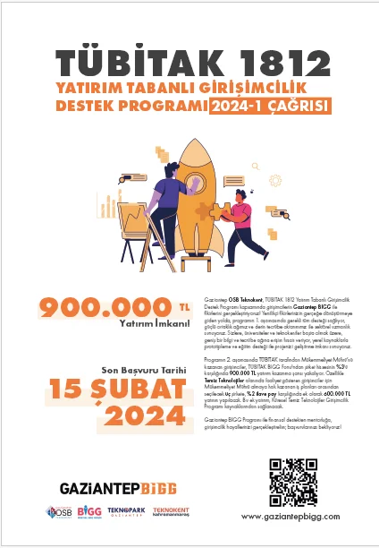 TÜBİTAK 1812 - 2024-1.ÇAĞRI